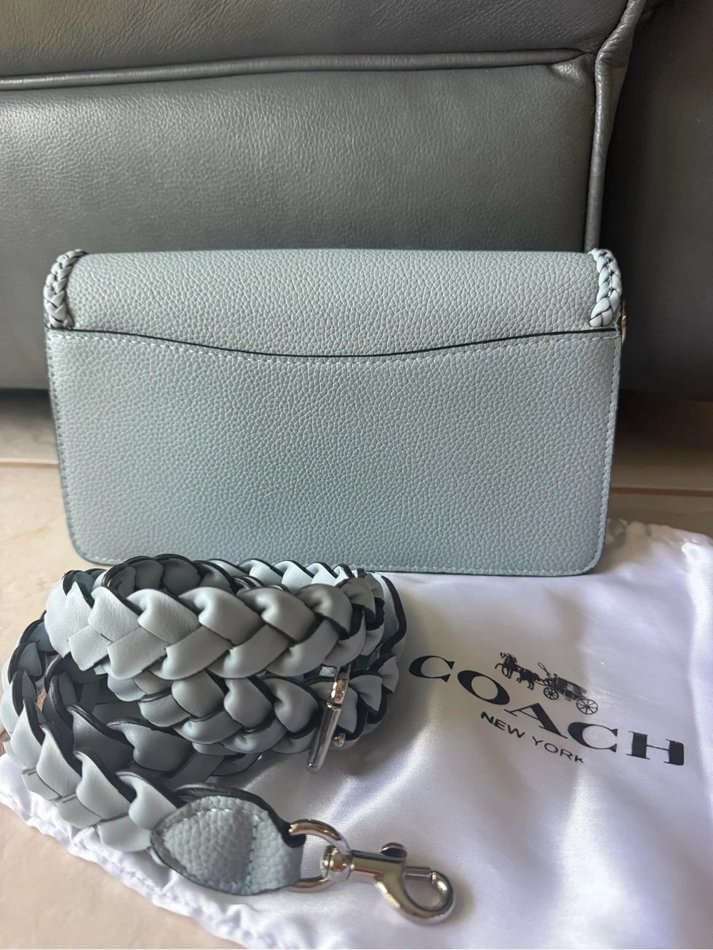 Coach Braided Tabby 26 Crossbody Bag